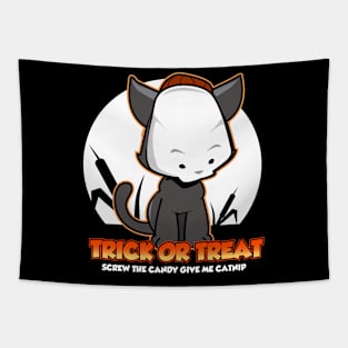 halloween Kitty Tapestry