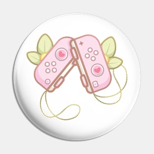 Cute Cozy Pink Gaming Console Wireless Controllers Pin