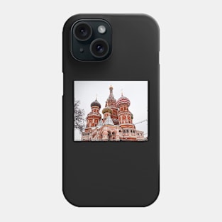 St. Basil's Cathedral in Moscow, Russia Phone Case