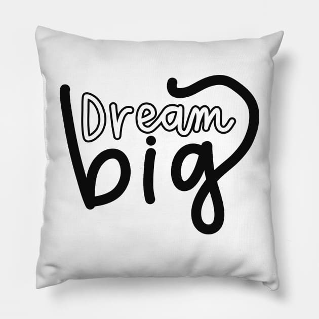 Dream, big Pillow by Think Beyond Color