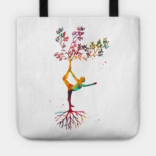 Yoga pose Tote