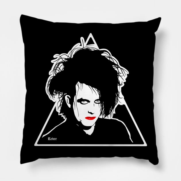 Robert Smith Pillow by RevArt