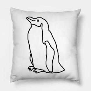 White Penguin Pillow