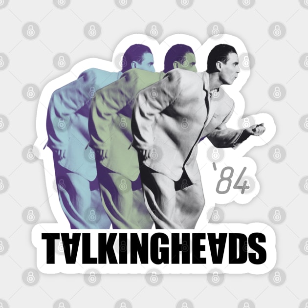 Talking Heads 84 Magnet by Timeless Chaos