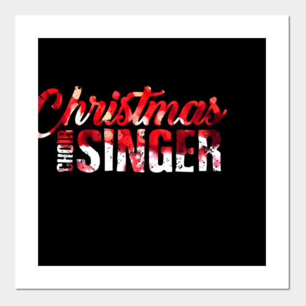 Funny Choir Christmas Singer Church Humor Funny Choir Affiche Et Impression D Art Teepublic Fr