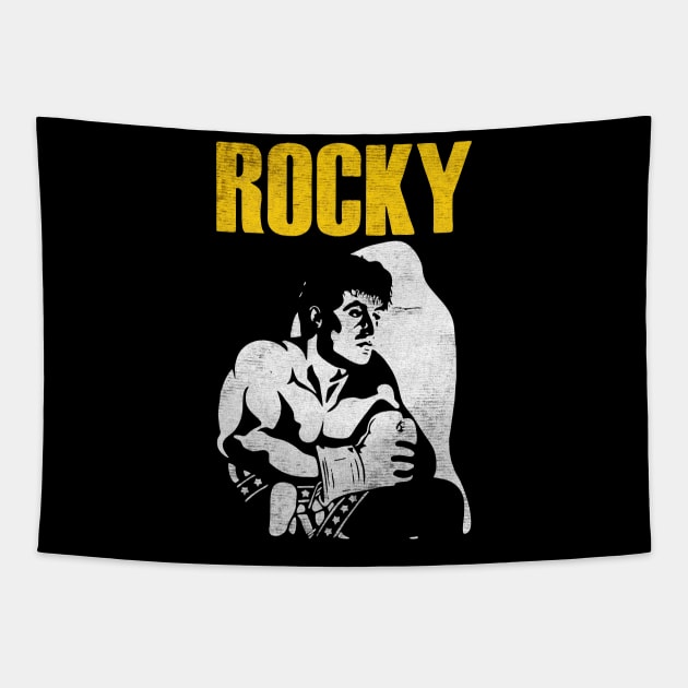 Rocky boxing legend Tapestry by MustGoon