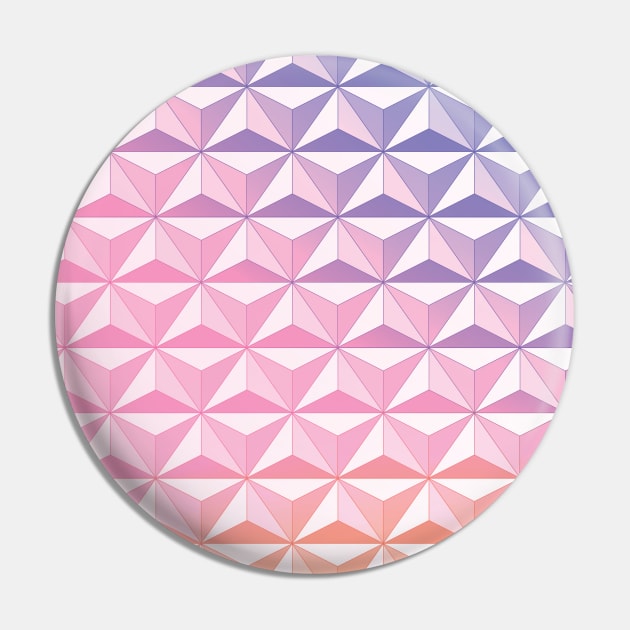 Geodesic Sphere, Pink Pin by Heyday Threads