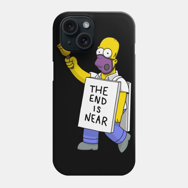 THE END IS NEAR Phone Case by Tabryant