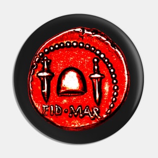 Ides of March Eid Mar Brutus Julius Caesar coin Pin