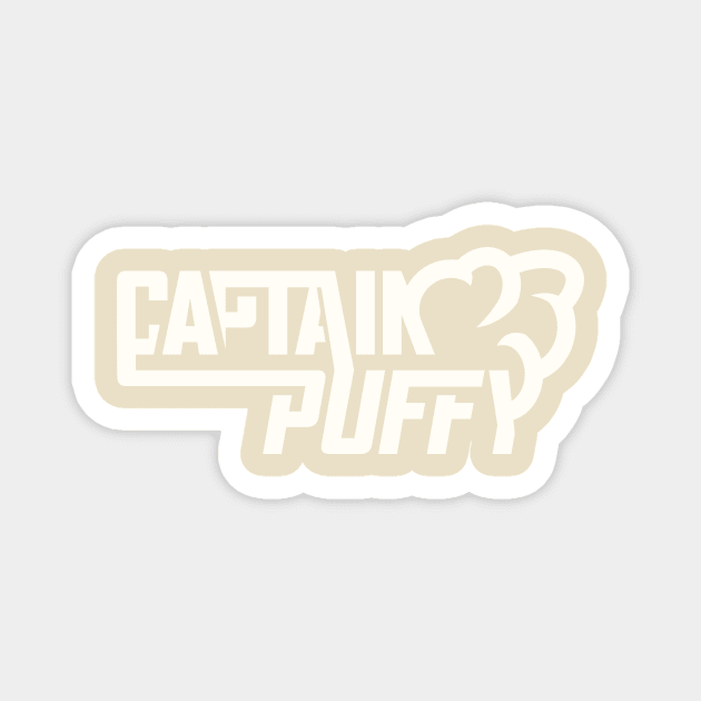 Captain Puffy Magnet by KN Graphics