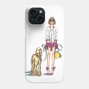 Daily Chic with African Hound Phone Case