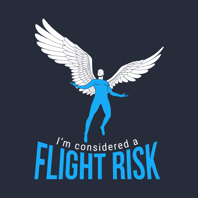 Flight Risk (winged man) by andyjhunter