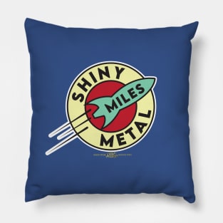 Shiny Metal Miles Pillow