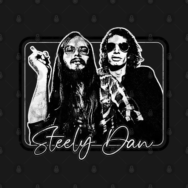 Steely Dan \/\/ Retro Style Faded Design by DankFutura