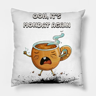 Oh, Monday Again: Art of Coffee! Pillow