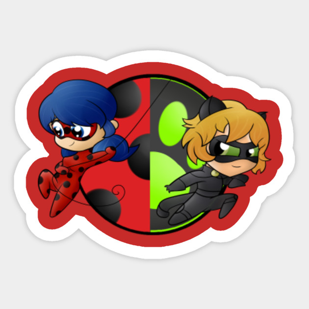 Chibi Ladybug And Chat Noir