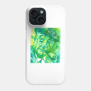 PABLO NERUDA - watercolor portrait.6 Phone Case