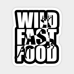 Wild Fast Food Magnet