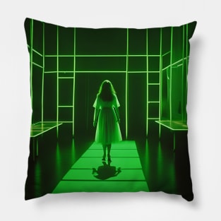 The Green Queen Pillow