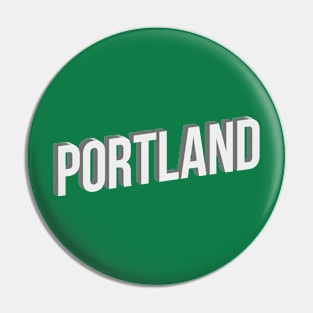 Portland, Oregon - 3D Pin