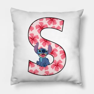 Stitch letter Pillow