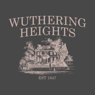 Wuthering Heights Heathcliff bookish - Bronte sisters T-Shirt