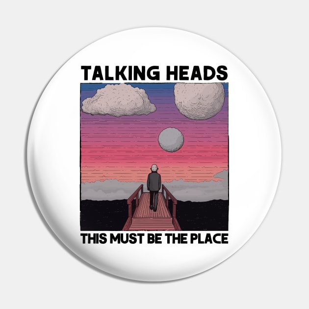 Talking Heads ••• This Must Be The Place Pin by unknown_pleasures