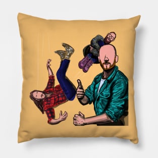 Aunty Donna Thumbs up - Jump simple Pillow