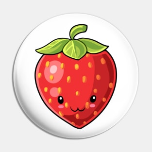 Kawaii Strawberry fruit Pin