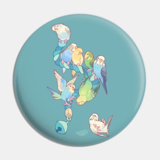 Budgie bunch bubblegum ice cream flavored Pin