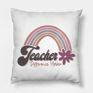 Teacher difference maker Pillow