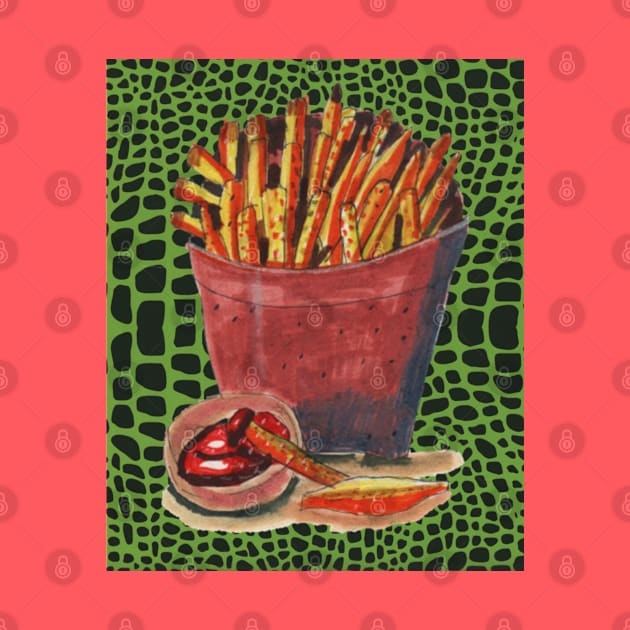 French Fries by Mila-Ola_Art