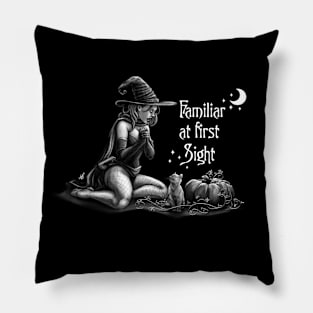 Familiar at First Sight Pillow