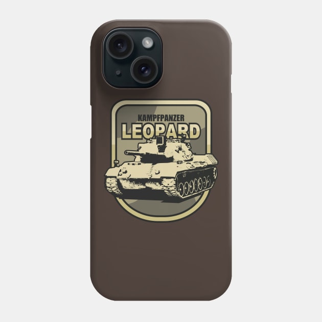 Leopard Tank Phone Case by TCP