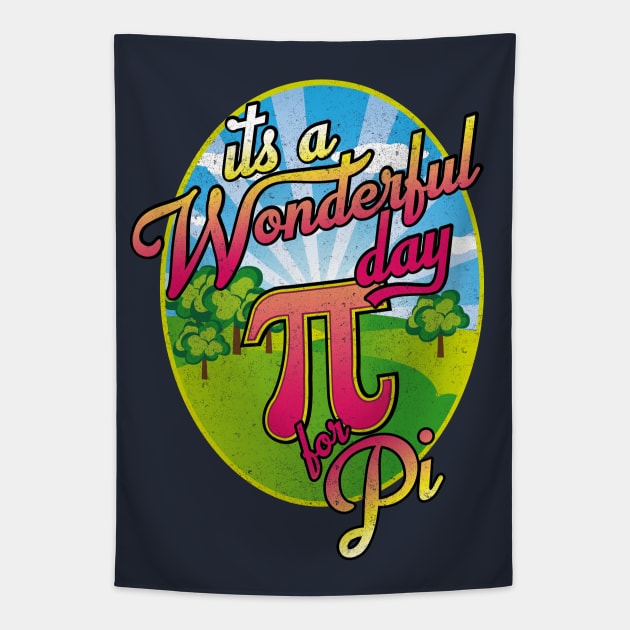 Pi birthday day Tapestry by BOEC Gear