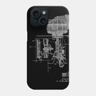 Missile Launcher Vintage Patent Hand Drawing Phone Case