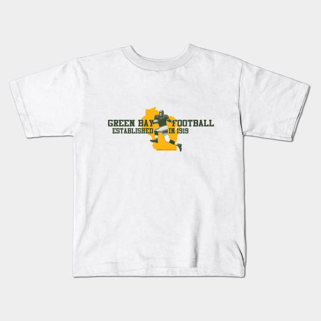 wifecta Green Bay Football Kids T-Shirt
