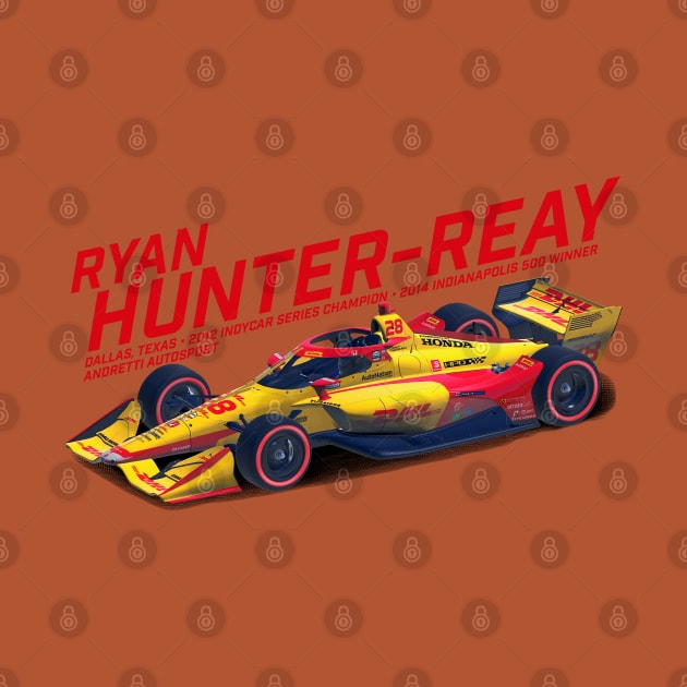 Ryan Hunter-Reay 2021 (red) by Sway Bar Designs