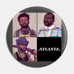 4Ever I Love Atlanta v3 Pin