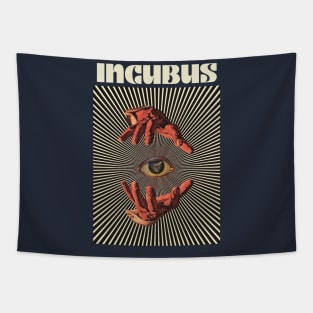 Hand Eyes Incubus Tapestry