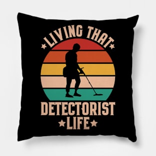 Detectorist Metal Detecting Metal Detector Pillow