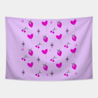 Pink sweets pattern Tapestry