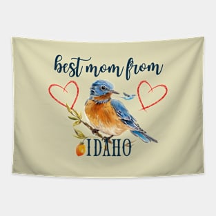 Best Mom From IDAHO, mothers day gift ideas, i love my mom Tapestry