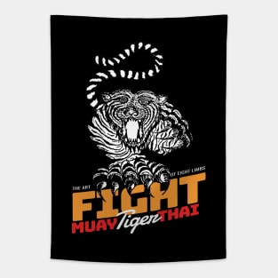 Tiger Tattoo Muay Thai The Art of Eight Limbs Tapestry