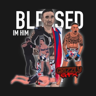 Blessed I’m Him Max Holloway UFC T-Shirt