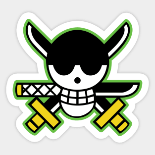 Roronoa Zoro Sticker for Sale by OnePieceStore28