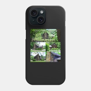 John Davis cabin circa 1900 poster work Phone Case