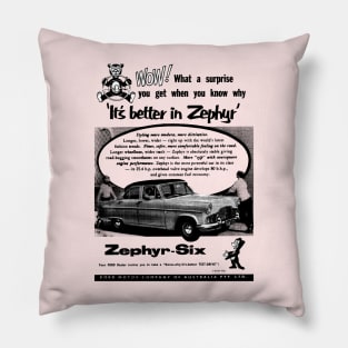 FORD ZEPHYR - advert Pillow