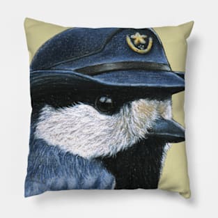 Varied tit Pillow