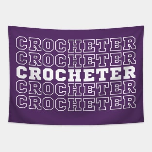 Crocheter. Tapestry